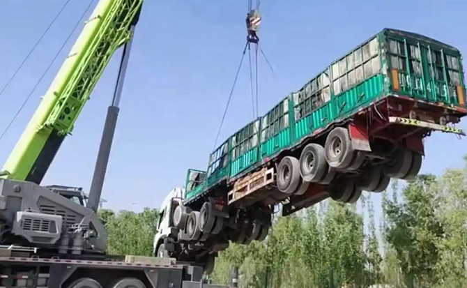 滕州道路脱困救援案例